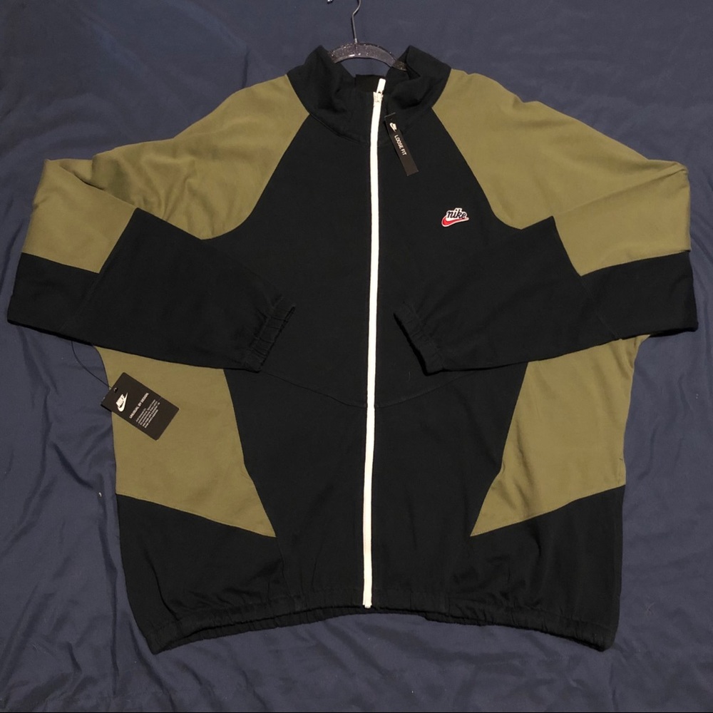 nike sportswear heritage runner jacket